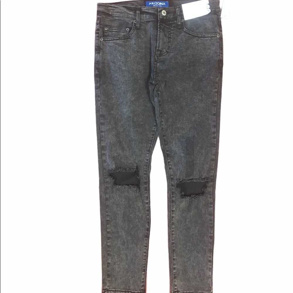 Skinny Destroyed Jeans